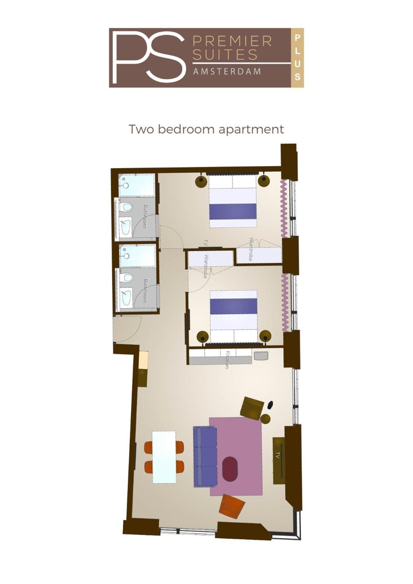 Premier Suites Amsterdam Rum bild