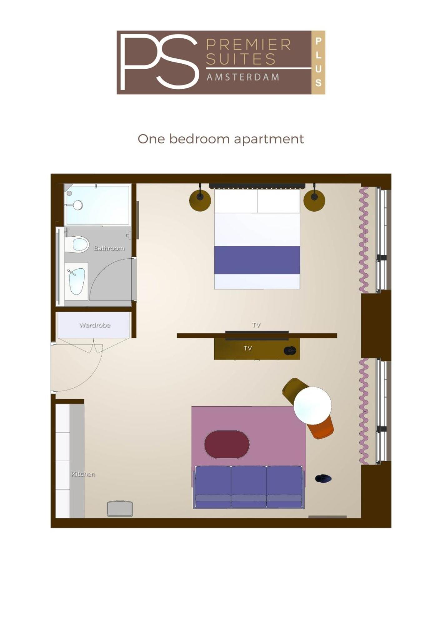 Premier Suites Amsterdam Rum bild